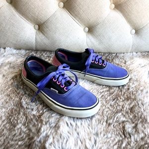 SOLD Vans Pink and Purple Classic Style Sneakers
